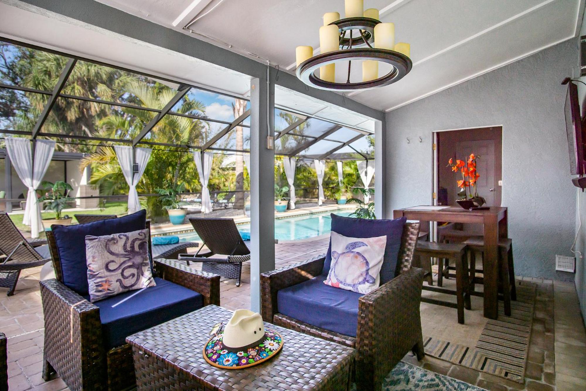 Luxury Zen Den With Heated Pool Just Off Siesta Key Sarasota Exterior foto