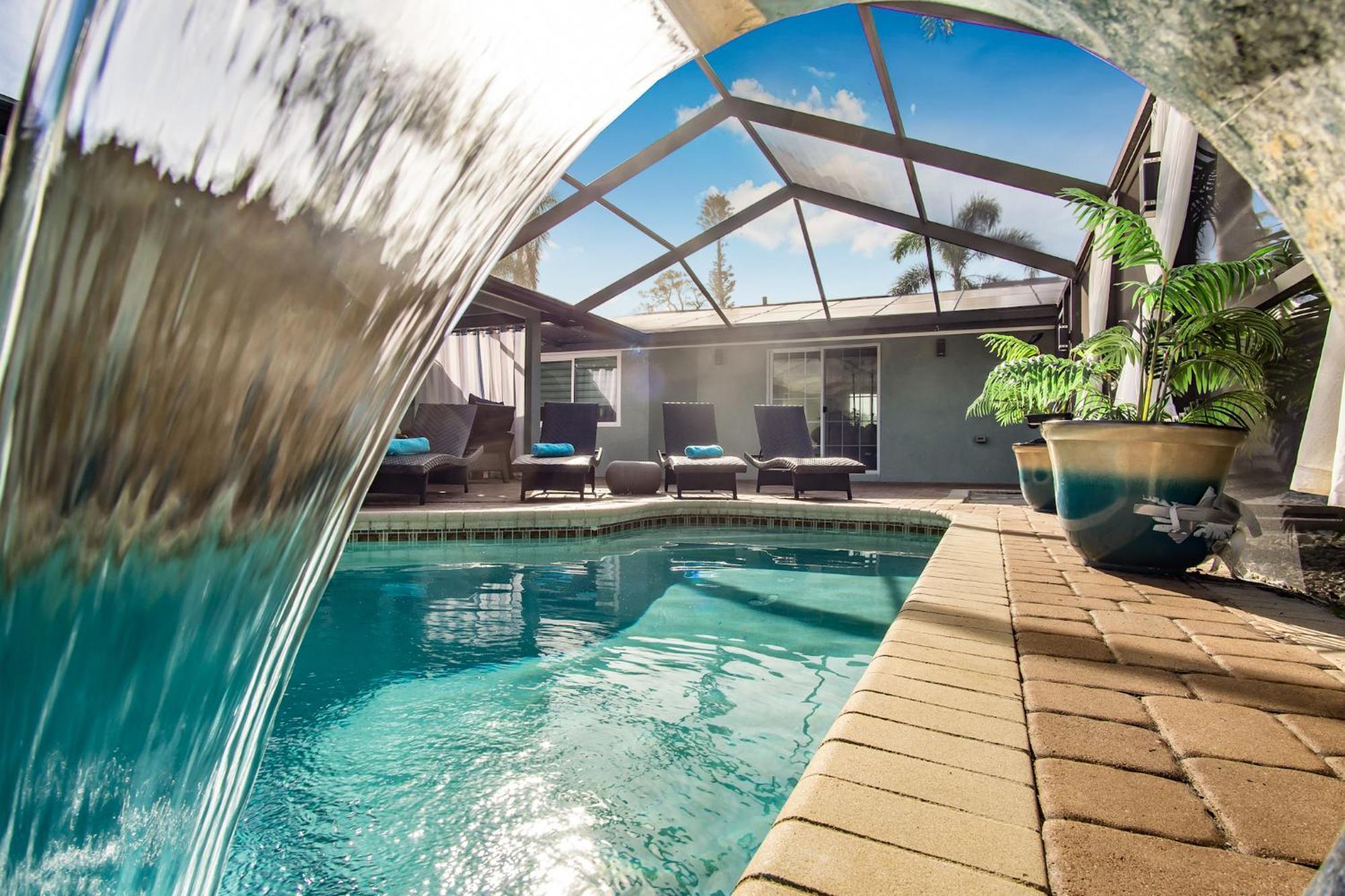 Luxury Zen Den With Heated Pool Just Off Siesta Key Sarasota Exterior foto