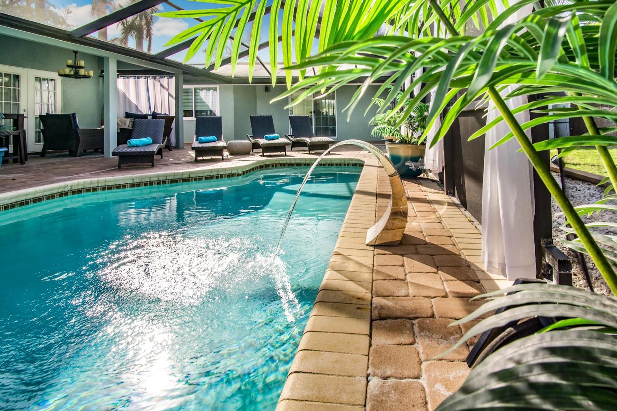 Luxury Zen Den With Heated Pool Just Off Siesta Key Sarasota Exterior foto
